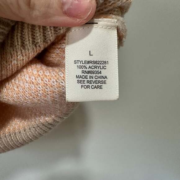 No Comment NY-LA Argyle Cropped Sweater Vest, Sz L - Picture 4 of 5